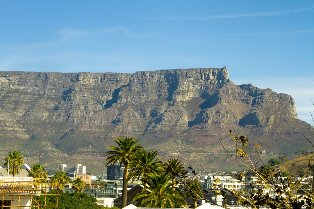 Table Mountain overlooking Cape Town