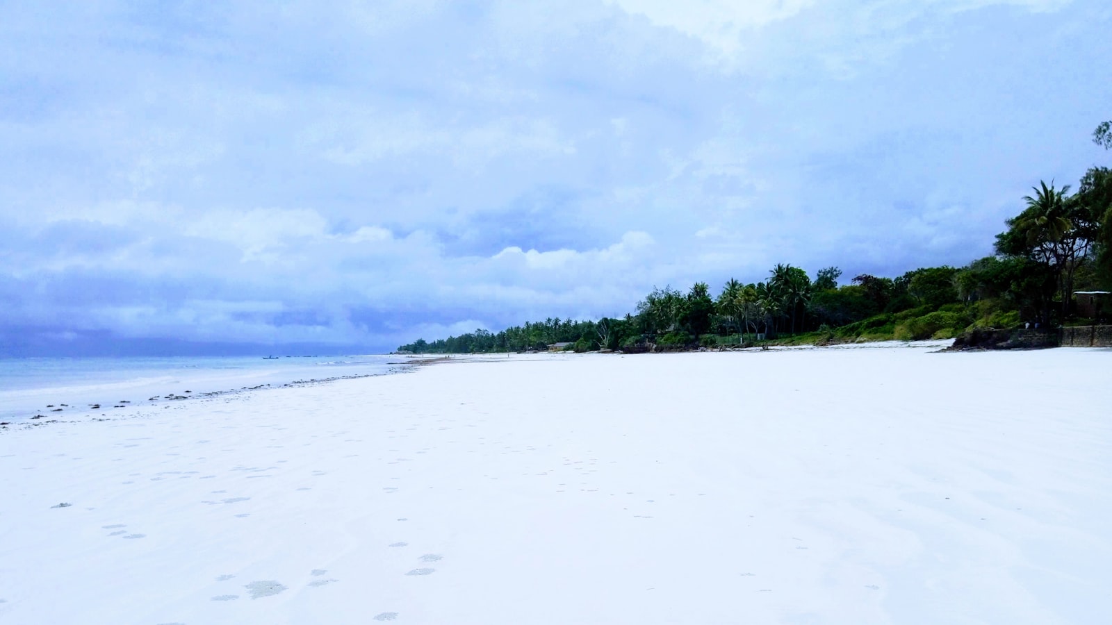 The Indian Ocean coast of Kenya