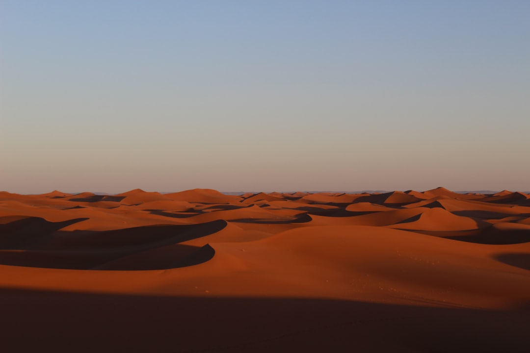 Sahara desert sand dunes